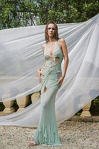 BOTANICAL MESS DRESS